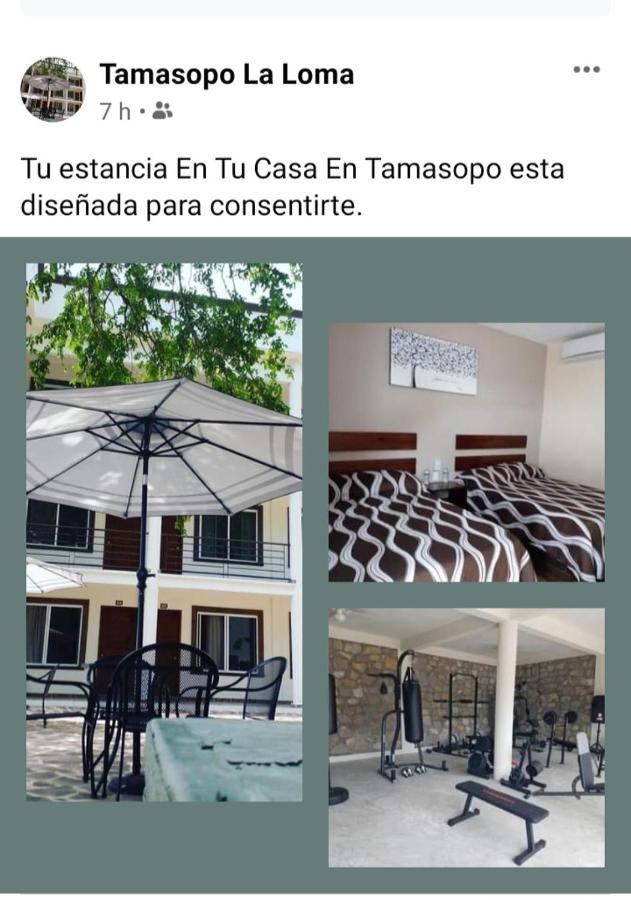 HOTEL LA LOMA, Tu casa en Tamasopo Exterior foto